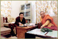 與桑噶喇嘛討論喜馬拉雅公德會事宜