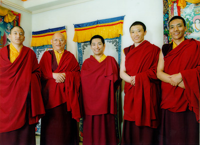 仁波切、堪千仁波切與喇嘛們在台北